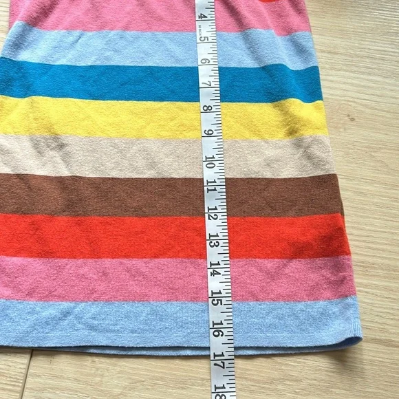 KULE Striped Knit Mini Skirt. Size XS - Picture 6 of 7